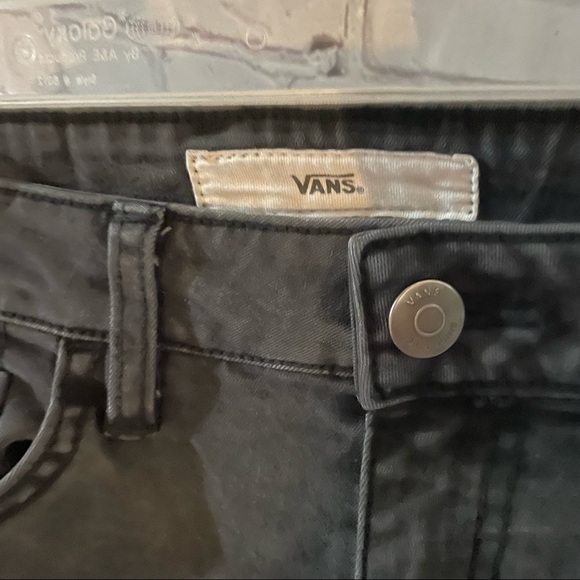 Vans Black Distressed Skinny Jeans Size 3 Size 26 - Picture 2 of 4